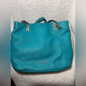 Michael Kors Turquoise Shoulder Bag - Needs TLC